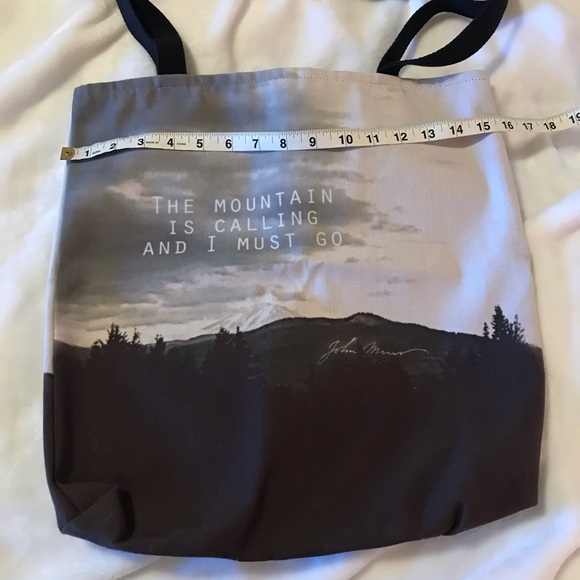 Society6 Handbags - Society6 Canvas Bag With John Muir Quote